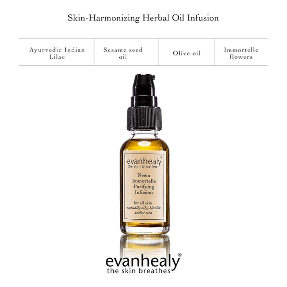 EVANHEALY Neem Immortelle Purifying Infusion Nourishing Cleansing Oil Serum 1 oz - Picture 11 of 11